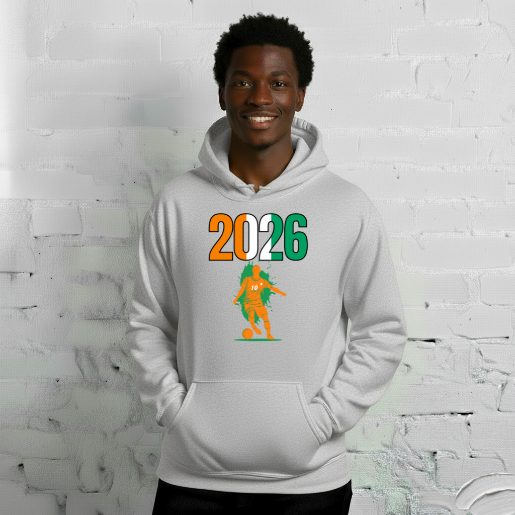 Côte d'Ivoire World Cup 2026 Fitted Hoodie | Slick_Move