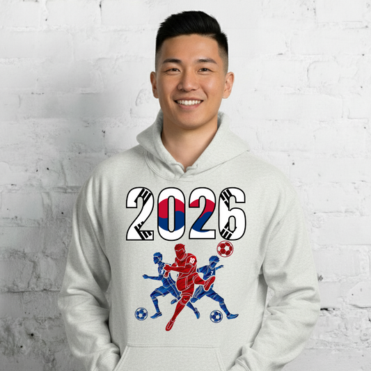 South Korea World Cup 2026 Fitted Hoodie | Sprints_Trio