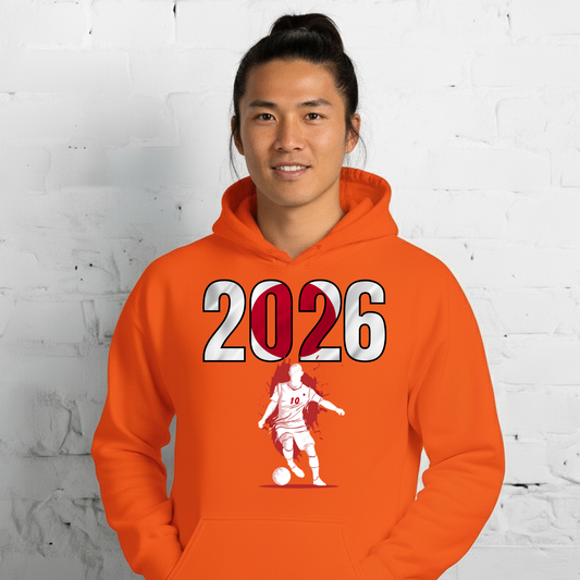 Japan World Cup 2026 Fitted Hoodie | Slick_Move_WH