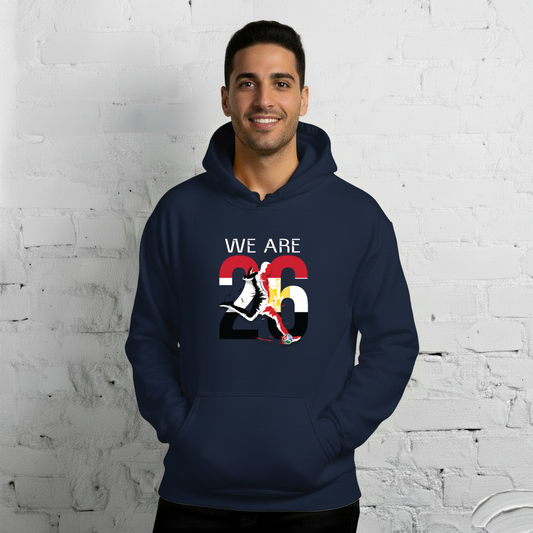 Egypt World Cup 2026 Fitted Hoodie | We_Are_26