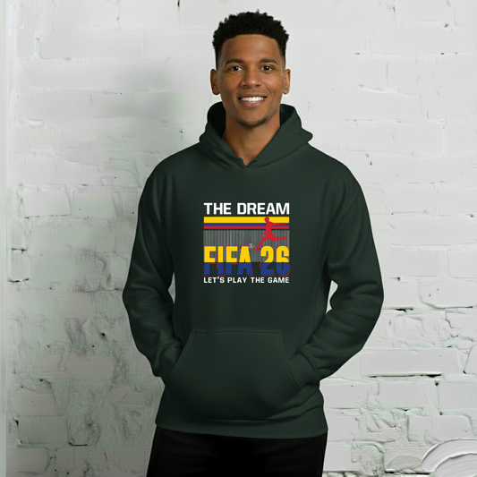 Colombia World Cup 2026 Fitted Hoodie | The_Dream