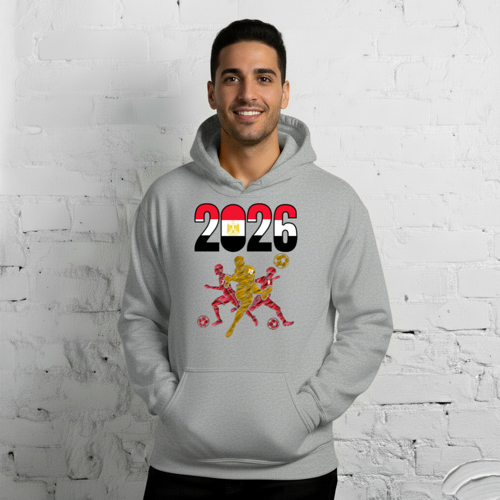 Egypt World Cup 2026 Fitted Hoodie | Sprints_Trio