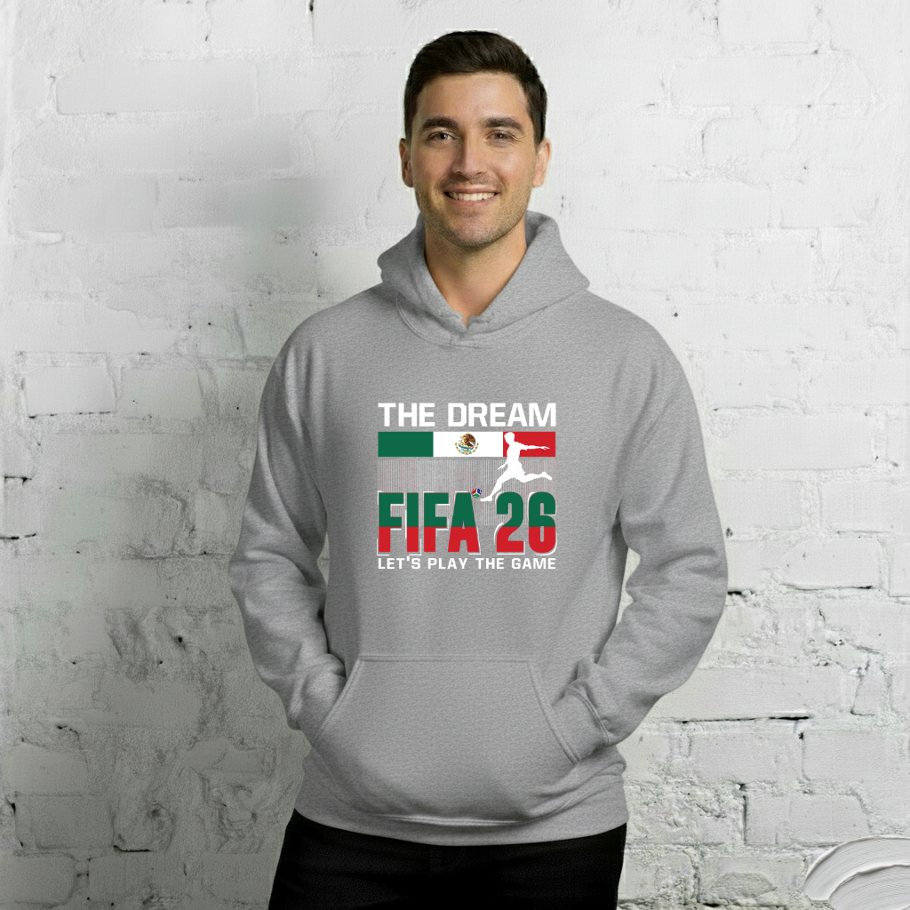 Mexico World Cup 2026 Fitted Hoodie | The_Dream