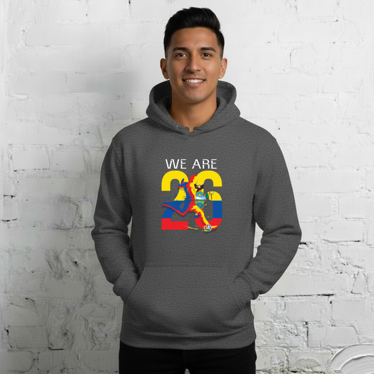 Ecuador World Cup 2026 Fitted Hoodie | We_Are_26