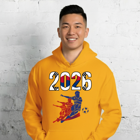 South Korea World Cup 2026 Fitted Hoodie | Rising_Jist