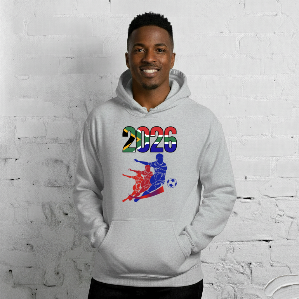 South Africa World Cup 2026 Fitted Hoodie | Rising_Jist_BL