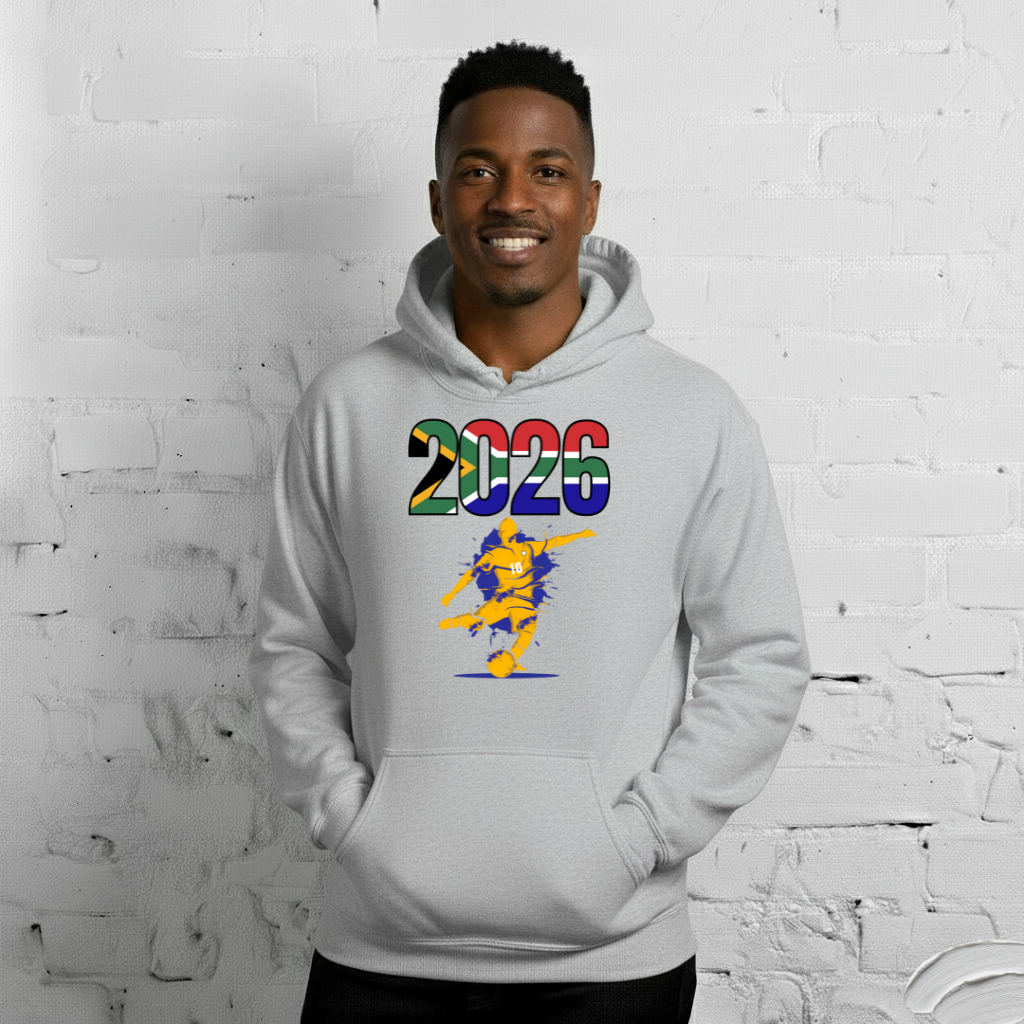 South Africa World Cup 2026 Fitted Hoodie | Let's_Play