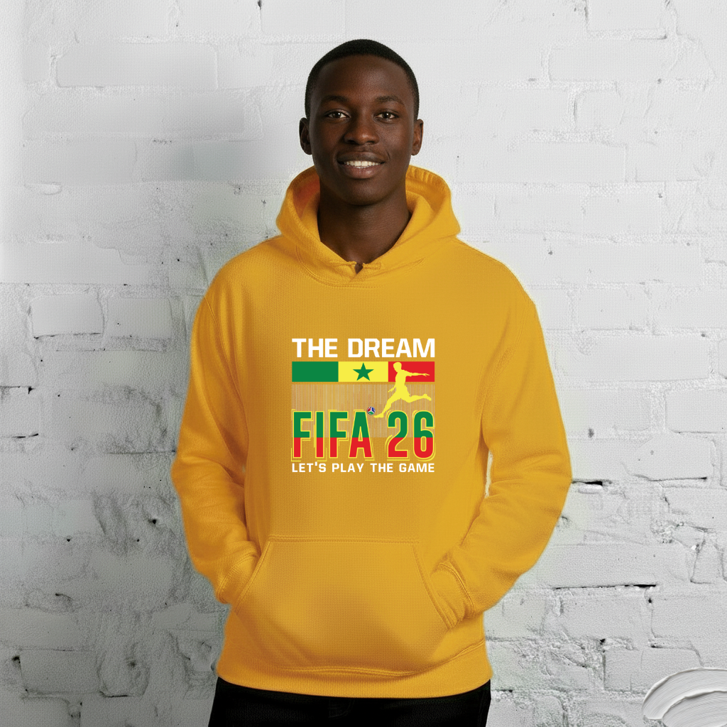 Senegal World Cup 2026 Fitted Hoodie | The_Dream