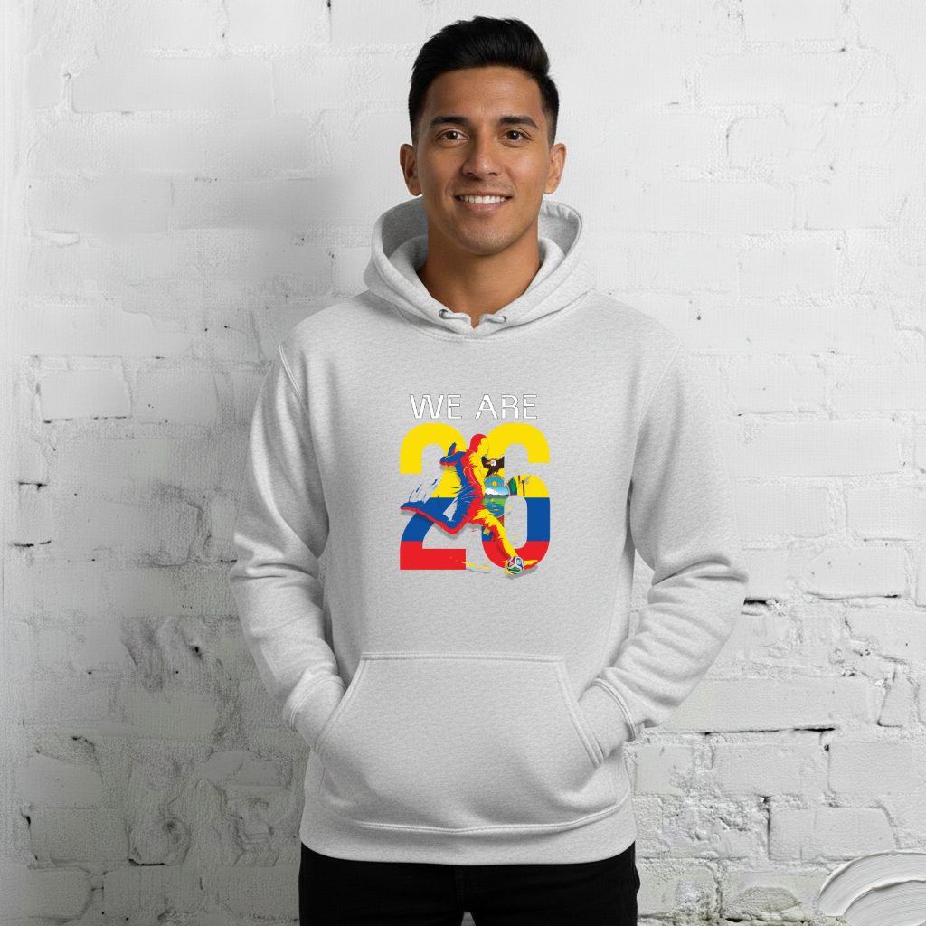 Ecuador World Cup 2026 Fitted Hoodie | We_Are_26