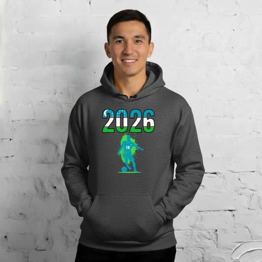 Uzbekistan World Cup 2026 Fitted Hoodie | Slick_Move_LB