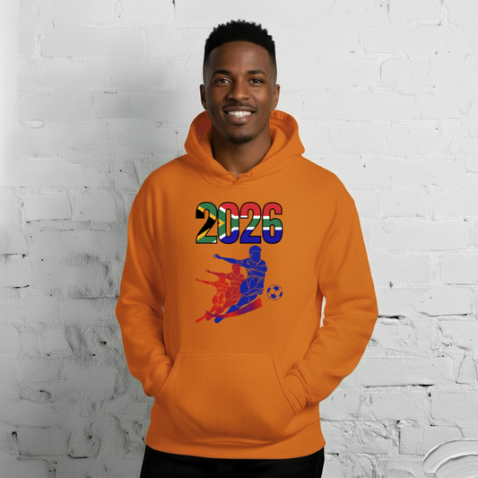 South Africa World Cup 2026 Fitted Hoodie | Rising_Jist_BL