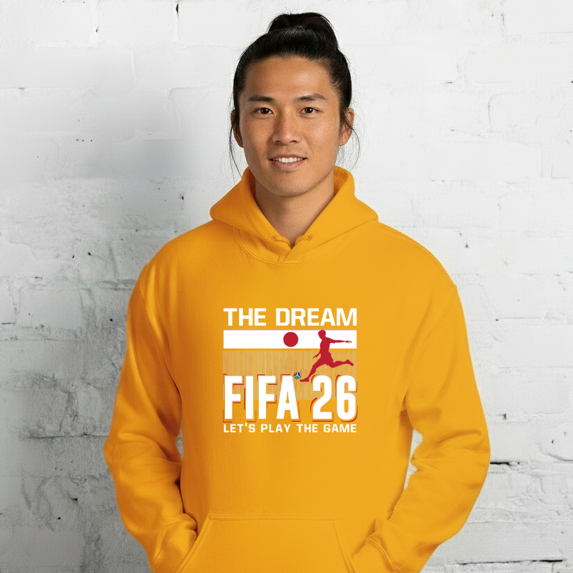 Japan World Cup 2026 Fitted Hoodie | The_Dream