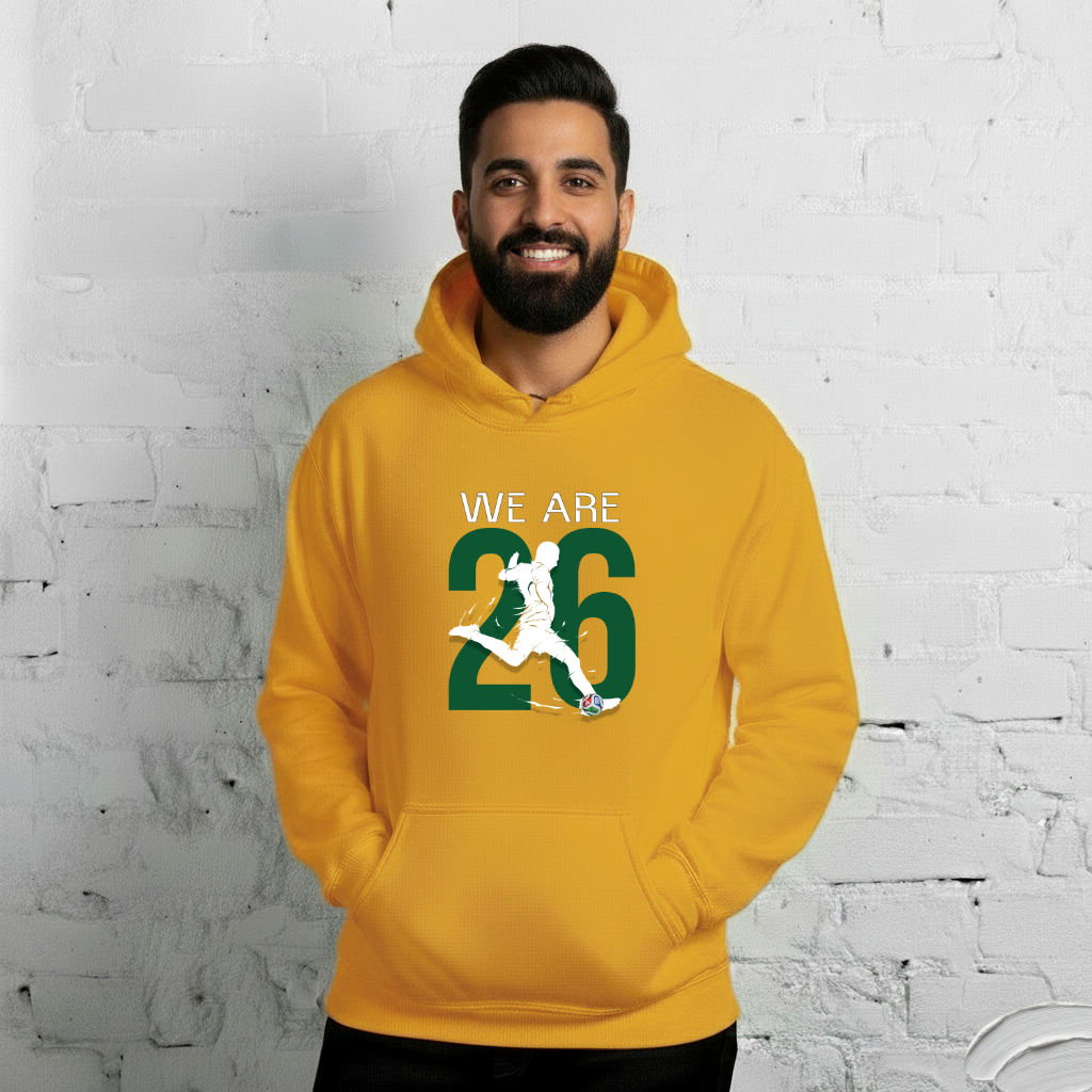 Saudi Arabia World Cup 2026 Fitted Hoodie | We_Are_26