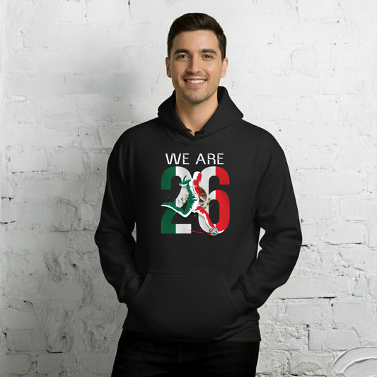 Mexico World Cup 2026 Fitted Hoodie | We_Are_26