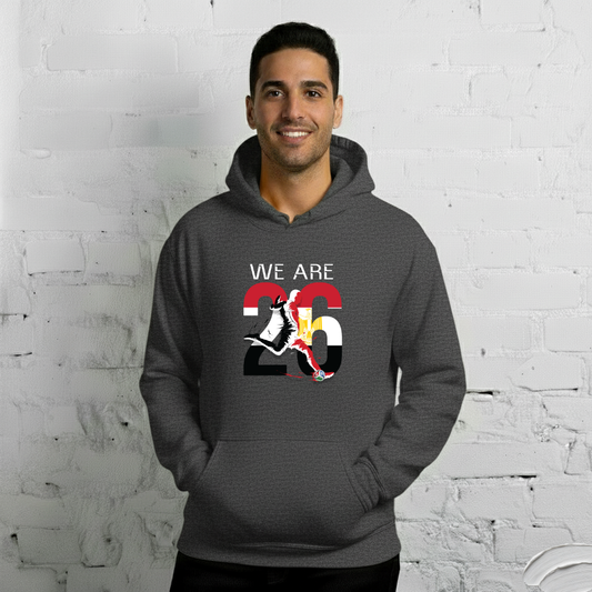 Egypt World Cup 2026 Fitted Hoodie | We_Are_26