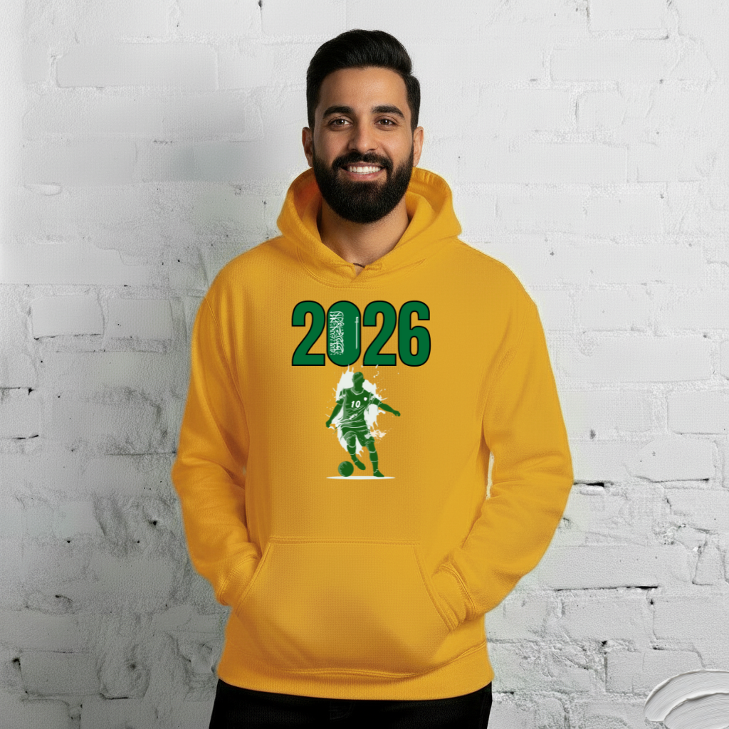 Saudi Arabia World Cup 2026 Fitted Hoodie | Slick_Move