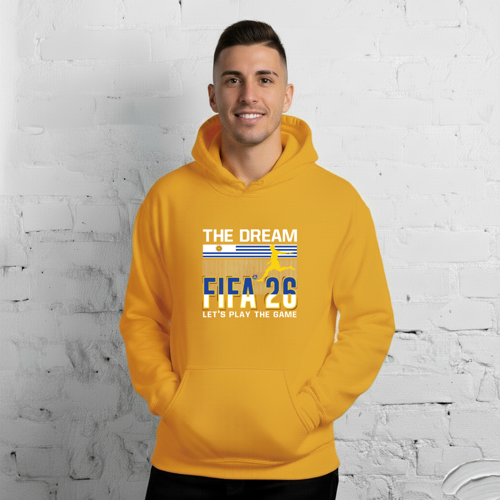 Uruguay World Cup 2026 Fitted Hoodie | The_Dream