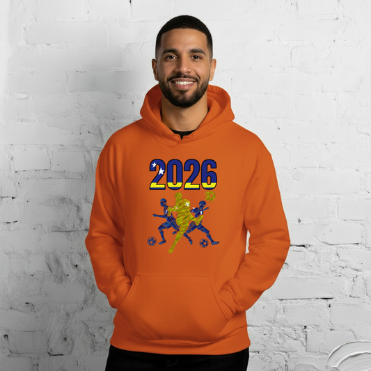 Curacao World Cup 2026 Fitted Hoodie | Sprints_Trio