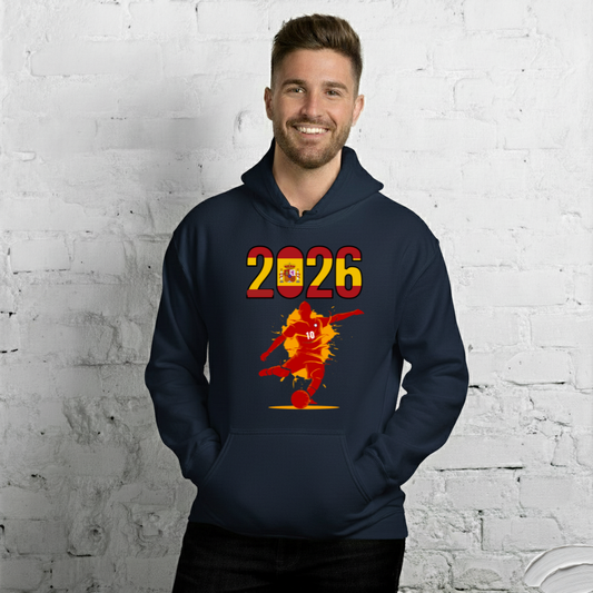 Spain World Cup 2026 Fitted Hoodie | Let's Play_RD