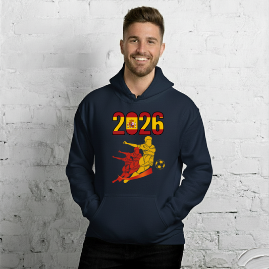 Spain World Cup 2026 Fitted Hoodie | Rising_Jist_YL