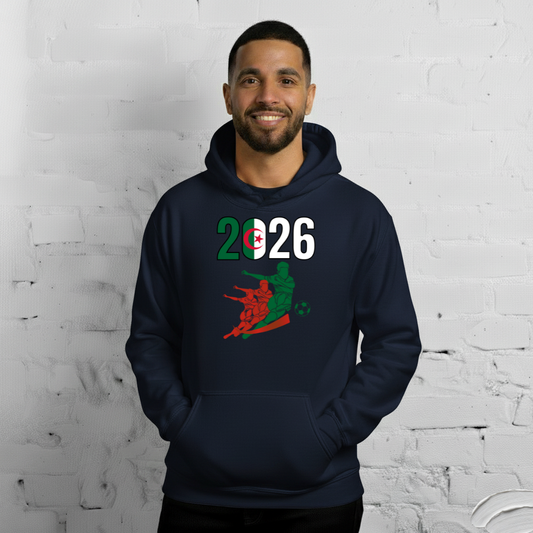 Algeria World Cup 2026 Fitted Hoodie | Rising_Jist