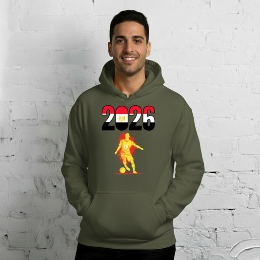 Egypt World Cup 2026 Fitted Hoodie | Slick_Move_GLD