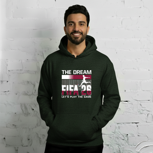 Qatar World Cup 2026 Fitted Hoodie | The_Dream