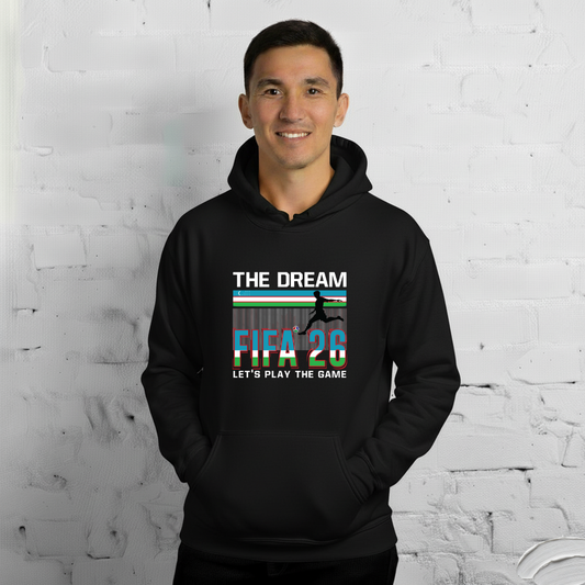 Uzbekistan World Cup 2026 Fitted Hoodie | The_Dream
