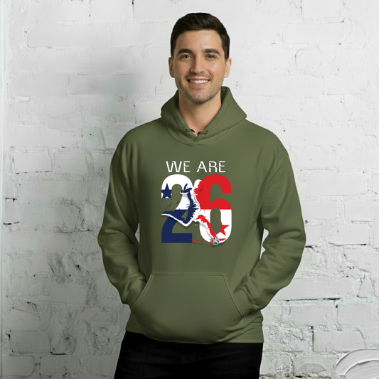 Panama World Cup 2026 Fitted Hoodie | We_are_26