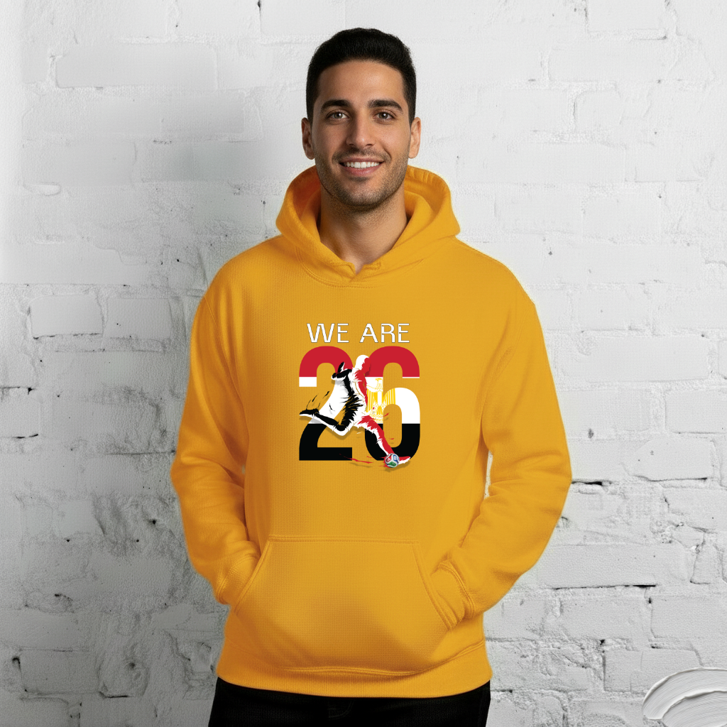 Egypt World Cup 2026 Fitted Hoodie | We_Are_26