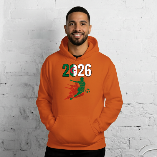 Algeria World Cup 2026 Fitted Hoodie | Rising_Jist