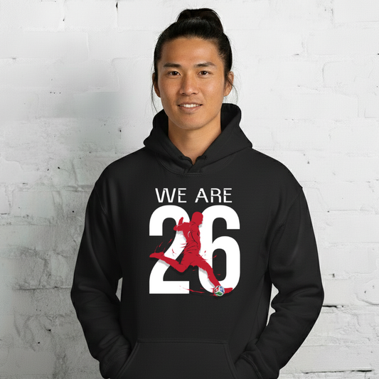 Japan World Cup 2026 Fitted Hoodie | We_Are_26