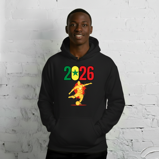 Senegal World Cup 2026 Fitted Hoodie | Let's PLay