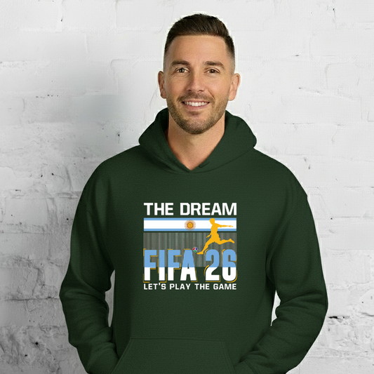 Argentina World Cup 2026 Fitted Hoodie | The_Dream