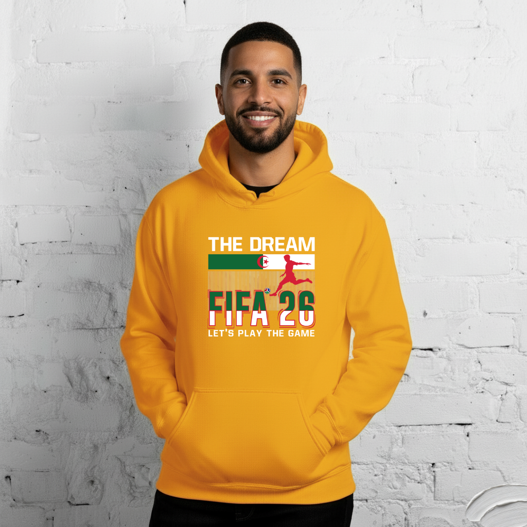 Algeria World Cup 2026 Fitted Hoodie | The_Dream