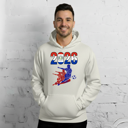 Paraguay World Cup 2026 Fitted Hoodie | Rising_Jist