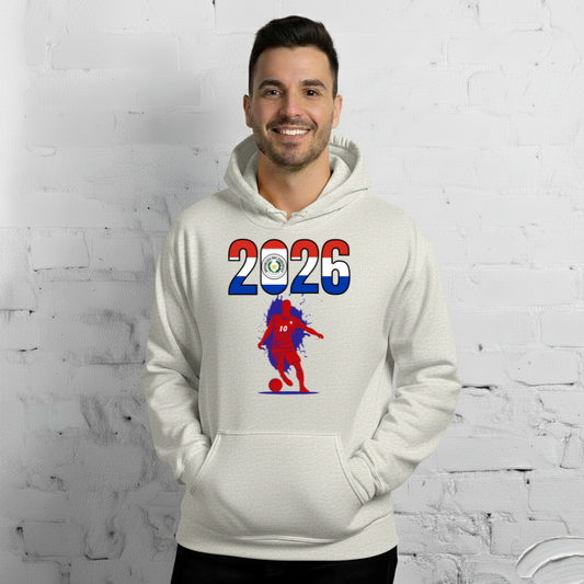 Paraguay World Cup 2026 Fitted Hoodie | Slick_Move_RD