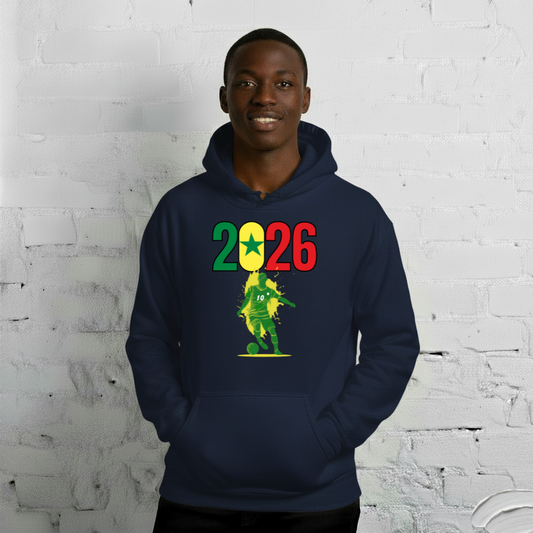 Senegal World Cup 2026 Fitted Hoodie | Slick_Move_GR
