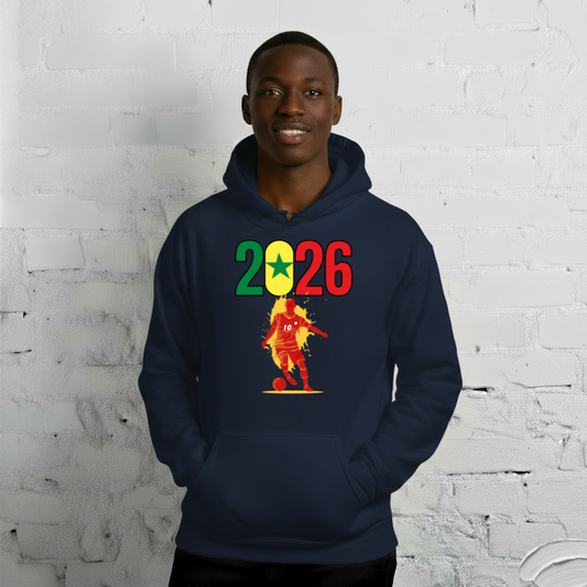 Senegal World Cup 2026 Fitted Hoodie | Slick_Move