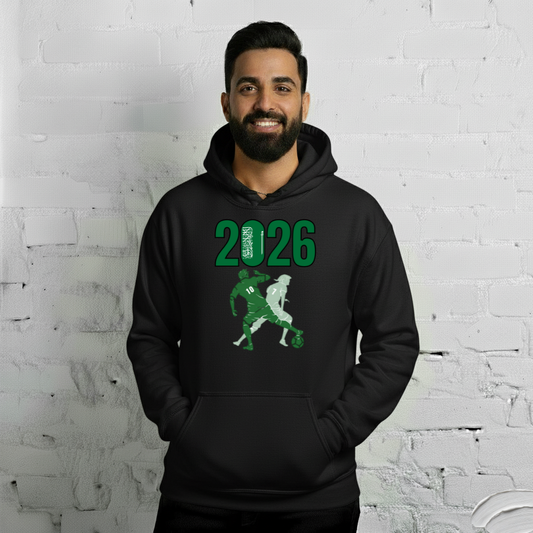 Saudi Arabia World Cup 2026 Fitted Hoodie | Smart_Tackle