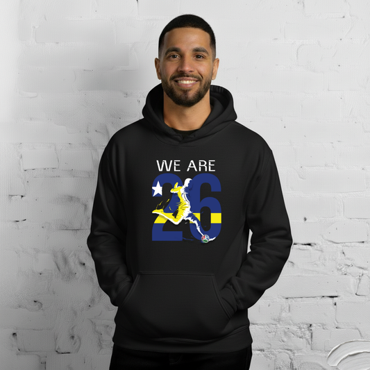 Curacao World Cup 2026 Fitted Hoodie | We_Are_26