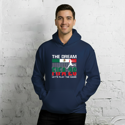 Mexico World Cup 2026 Fitted Hoodie | The_Dream
