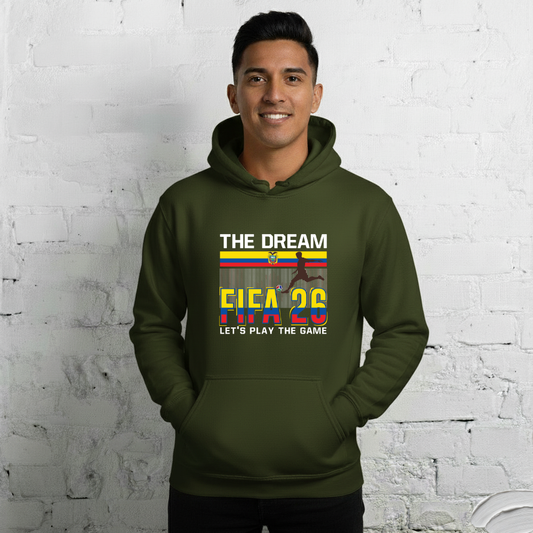 Ecuador World Cup 2026 Fitted Hoodie | The_Dream