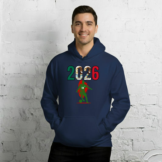 Mexico World Cup 2026 Fitted Hoodie | Slick_Move_GR