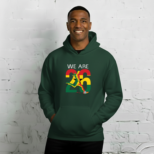 Ghana World Cup 2026 Fitted Hoodie | We_Are_26