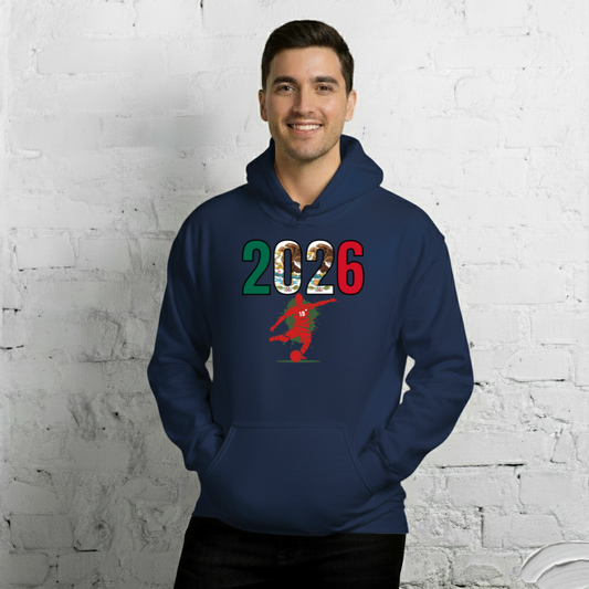 Mexico World Cup 2026 Fitted Hoodie | Let's Play