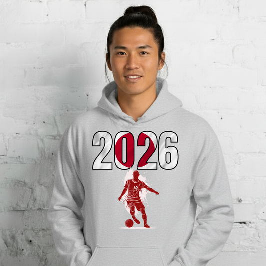 Japan World Cup 2026 Fitted Hoodie | Slick_Move_RD