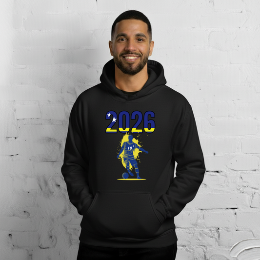 Curacao World Cup 2026 Fitted Hoodie | Slick_Move_BL