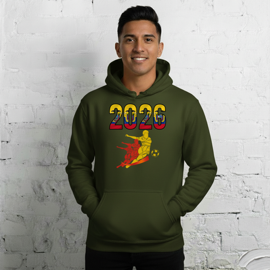 Ecuador World Cup 2026 Fitted Hoodie | Rising Jist_YL