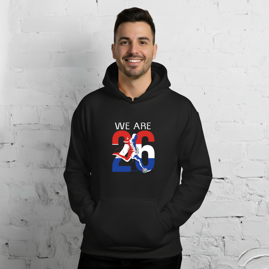 Paraguay World Cup 2026 Fitted Hoodie | We_Are_26